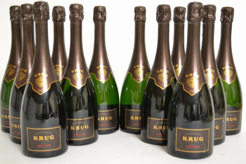 Krug 1998  - Auction The passion of a life. A selection of fine wines from the Cellar of the Marcucci. - Pandolfini Casa d'Aste