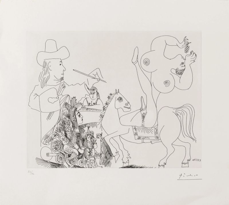 Pablo Picasso :      PABLO PICASSO   - Auction ONLINE AUCTION | MODERN AND CONTEMPORARY ART - Pandolfini Casa d'Aste