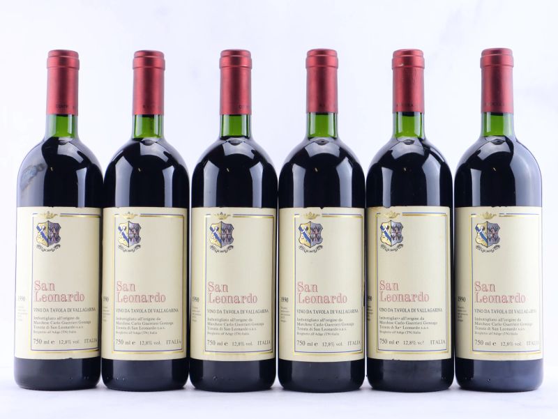 



San Leonardo Tenuta San Leonardo 1990  - Asta ALCHIMIA - Vini Pregiati e da Collezione - Pandolfini Casa d'Aste