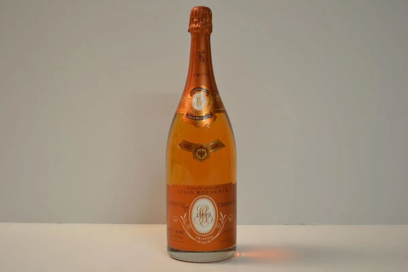 Cristal Louis Roederer Ros&egrave; 1999  - Asta Vini da Collezione da Importanti Cantine Private Italiane - Pandolfini Casa d'Aste