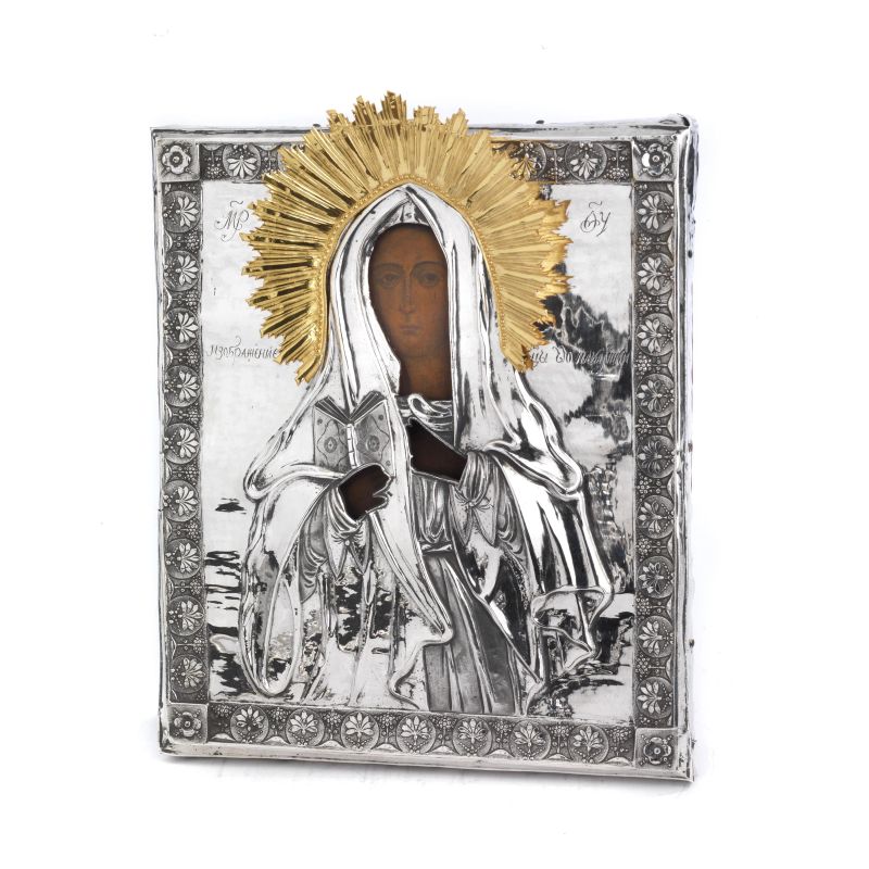 ICON, KALUGA-RUSSIAN, 1832  - Auction ITALIAN AND EUROPEAN SILVER - Pandolfini Casa d'Aste