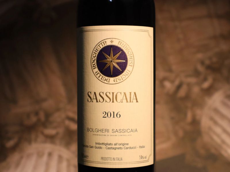 Sassicaia Tenuta San Guido 2016  - Asta Smartwine 2.0 | Spring Classics - Pandolfini Casa d'Aste