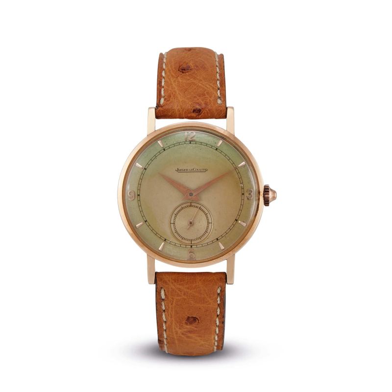 Jaeger Le Coultre : 



JAEGER LECOULTRE ROSE GOLD WRISTWATCH  - Auction WATCHES - Pandolfini Casa d'Aste