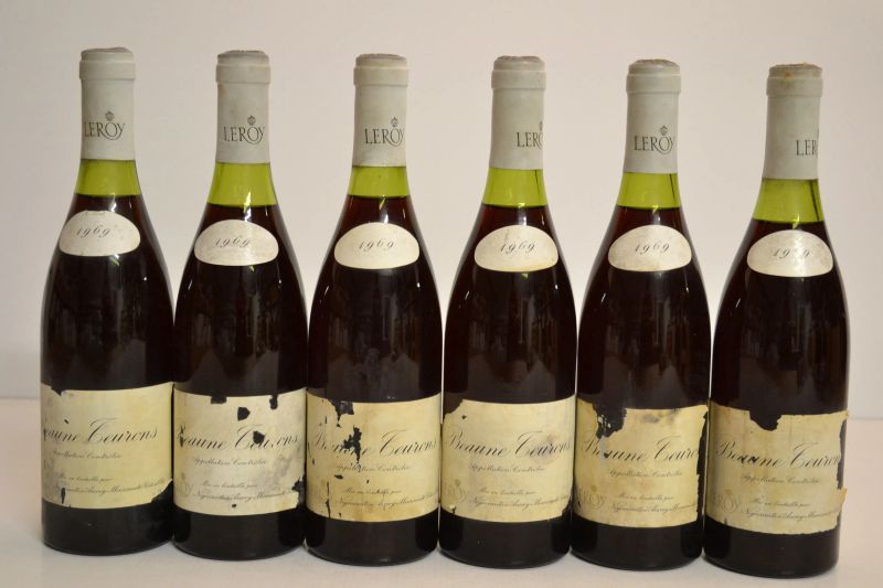 Beaune Teurons Domaine Leroy Negociant 1969  - Auction A Prestigious Selection of Wines and Spirits from Private Collections - Pandolfini Casa d'Aste