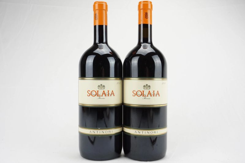      Solaia Antinori    - Auction Il Fascino e l'Eleganza - A journey through the best Italian and French Wines - Pandolfini Casa d'Aste