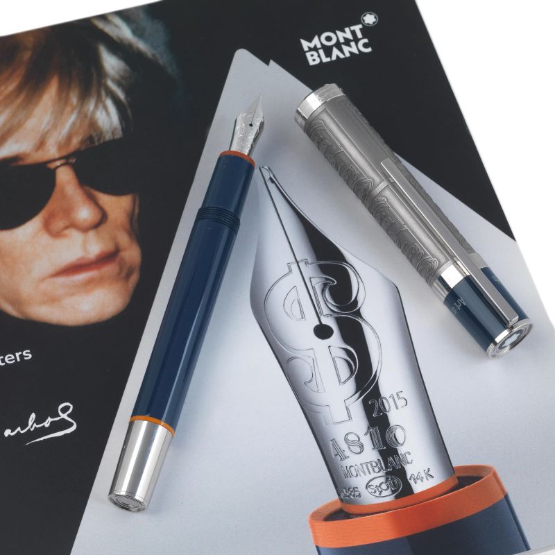 Montblanc : MONTBLANC ANDY WARHOL EDIZIONE SPECIALE GRANDI PERSONAGGI PENNA STILOGRAFICA ANNO 2015  - Asta ASTA A TEMPO | PENNE DA COLLEZIONE - Pandolfini Casa d'Aste