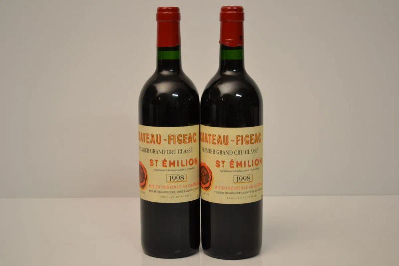 Chateau Figeac 1998  - Auction Fine Wine and an Extraordinary Selection From the Winery Reserves of Masseto - Pandolfini Casa d'Aste