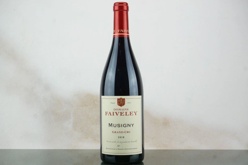 Musigny Domaine Faiveley 2018  - Auction LA RAFFINATEZZA DELLA COMPLESSITA' - Fine and Rare Wine - Pandolfini Casa d'Aste