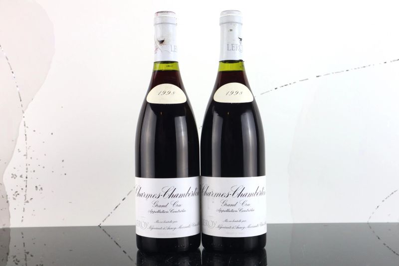 



Charmes-Chambertin Leroy N&eacute;gociant 1998   - Asta FORMA - Vini Pregiati e da Collezione - Pandolfini Casa d'Aste