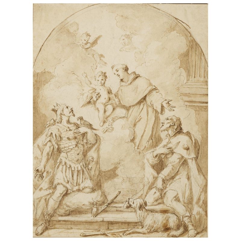 Artista veneto, sec. XVIII  - Asta STAMPE E DISEGNI DAL XV AL XIX SECOLO - Pandolfini Casa d'Aste