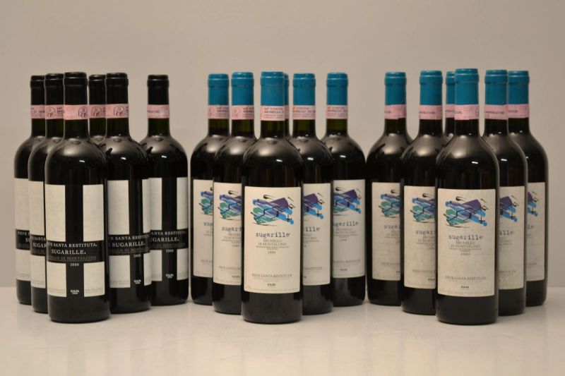 Brunello di Montalcino Sugarille Pieve Santa Restituta Gaja  - Auction An Extraordinary Selection of Finest Wines from Italian Cellars - Pandolfini Casa d'Aste