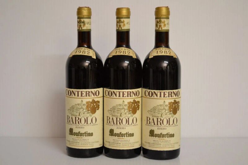 Barolo Monfortino Riserva Giacomo Conterno 1982  - Auction Finest and Rarest Wines  - Pandolfini Casa d'Aste