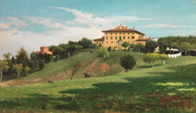 Lorenzo Gelati  - Auction 19th century Paintings - II - Pandolfini Casa d'Aste