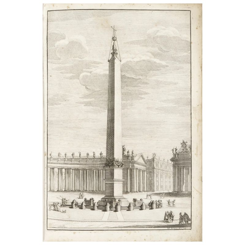 Prima e unica edizione di questa descrizione del restauro dell'obelisco di Piazza San Pietro  - Asta LIBRI, MANOSCRITTI E AUTOGRAFI - Pandolfini Casa d'Aste