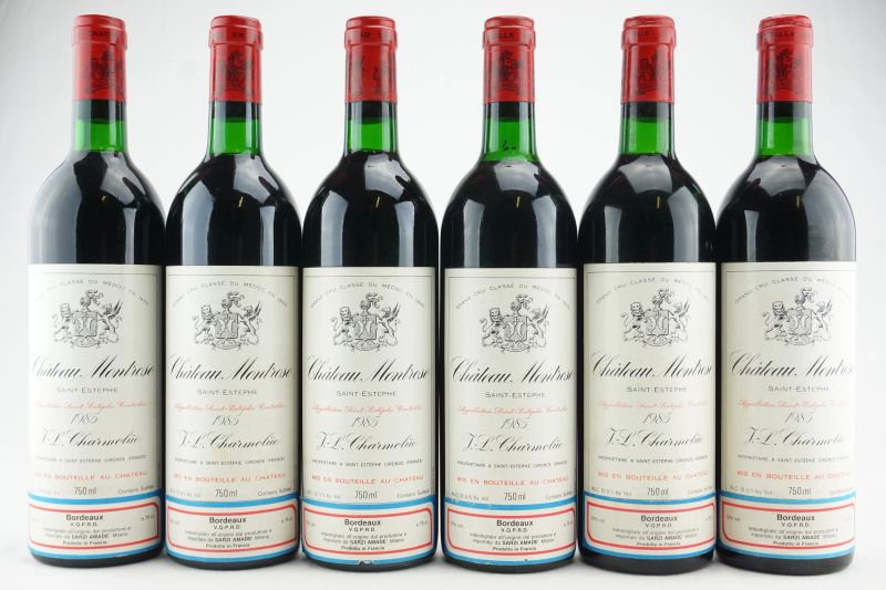 Ch&acirc;teau Montrose 1985  - Auction THE SIGNIFICANCE OF PASSION - Fine and Rare Wine - Pandolfini Casa d'Aste