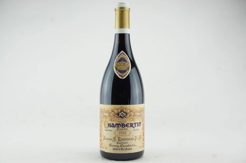 Chambertin Domaine Armand Rousseau 1989  - Auction THE SIGNIFICANCE OF PASSION - Fine and Rare Wine - Pandolfini Casa d'Aste