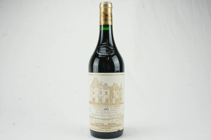      Château Haut Brion 1989   - Asta L'Arte del Collezionare - Vini italiani e francesi da cantine selezionate - Pandolfini Casa d'Aste
