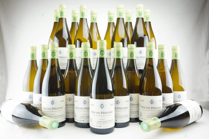 Macon-P&eacute;ronne Domaine J. C. Ramonet 2020  - Auction THE SIGNIFICANCE OF PASSION - Fine and Rare Wine - Pandolfini Casa d'Aste