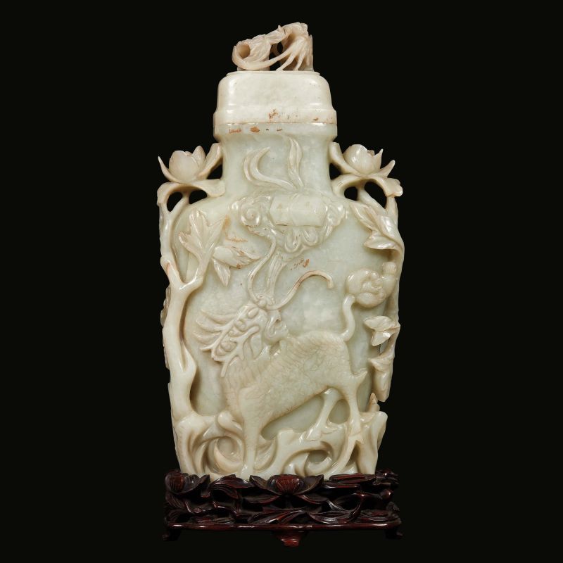 



A VASE AND COVER, CHINA, QING DYNASTY, 19TH CENTURY  - Auction Asian Art | 东方艺术 - Pandolfini Casa d'Aste