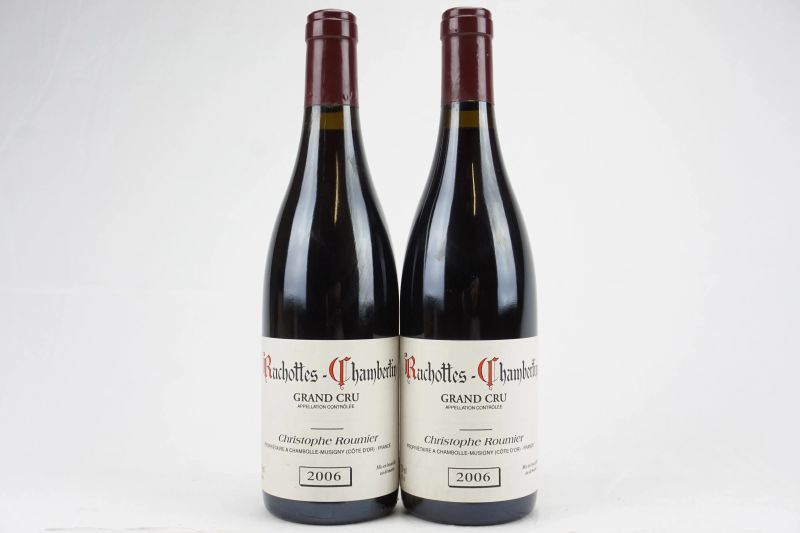      Ruchottes-Chambertin Domaine Georges &amp; Christophe Roumier 2006   - Auction Il Fascino e l'Eleganza - A journey through the best Italian and French Wines - Pandolfini Casa d'Aste