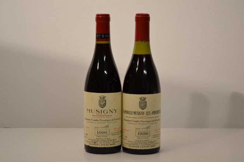 Selezione Domaine Comte Georges de Vog&uuml;e  - Asta Una Eccezionale Selezione di Vini e Distillati Internazionali da Collezioni Private - Pandolfini Casa d'Aste