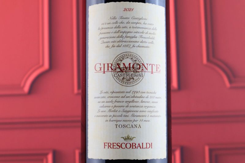 



Giramonte Tenuta di Castiglioni Marchesi Frescobaldi 2021  - Asta Smartwine 2.0 | Spring Classics - Pandolfini Casa d'Aste