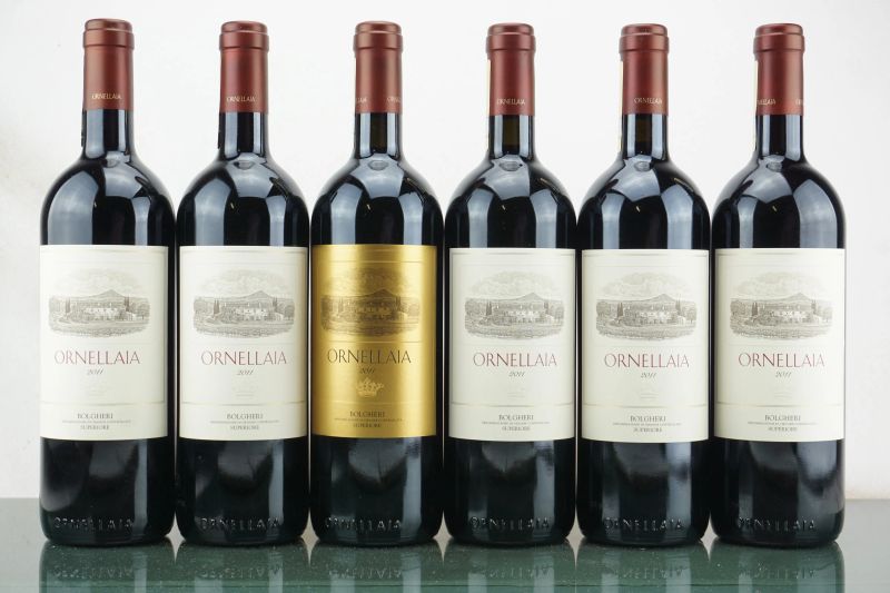 Ornellaia 2011  - Auction LA RAFFINATEZZA DELLA COMPLESSITA' - Fine and Rare Wine - Pandolfini Casa d'Aste