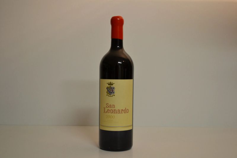 San Leonardo Tenuta San Leonardo 2000  - Auction A Prestigious Selection of Wines and Spirits from Private Collections - Pandolfini Casa d'Aste