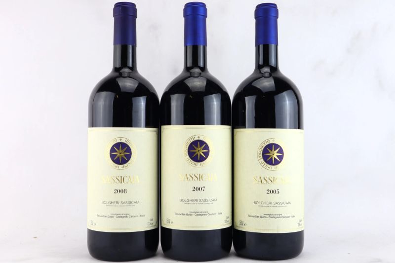 



Sassicaia Tenuta San Guido   - Auction MATERIA - Fine and Rare Wine - Pandolfini Casa d'Aste