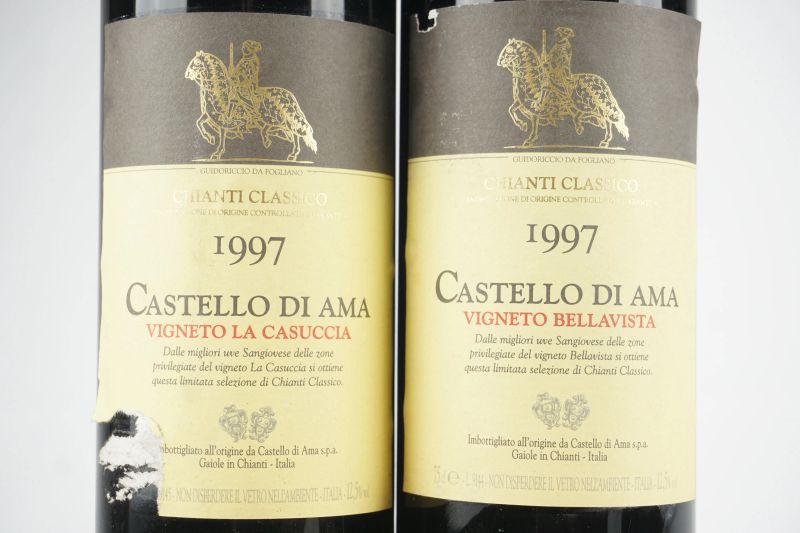      Selezione Castello di Ama 1997   - Asta ASTA A TEMPO | Smart Wine & Spirits - Pandolfini Casa d'Aste