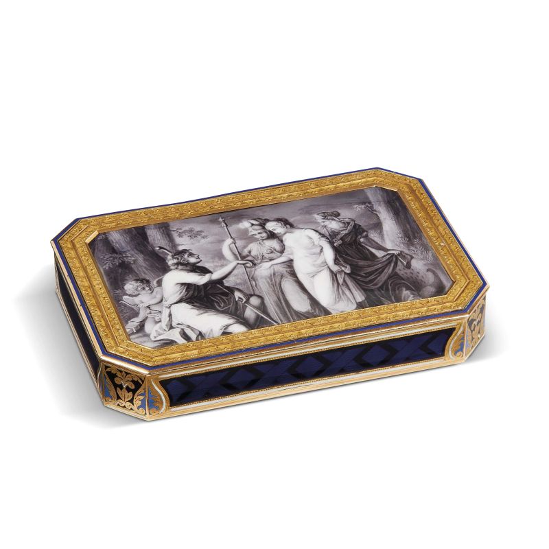 A SWISS SNUFFBOX, EARLY 19TH CENTURY  - Auction INTERNATIONAL FINE ART and russian objets de vertu - Pandolfini Casa d'Aste