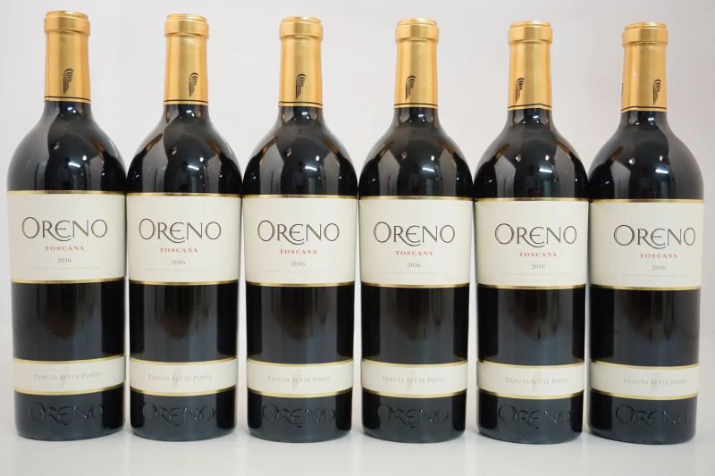      Oreno Tenuta Sette Ponti 2016   - Auction Online Auction | Smart Wine & Spirits - Pandolfini Casa d'Aste
