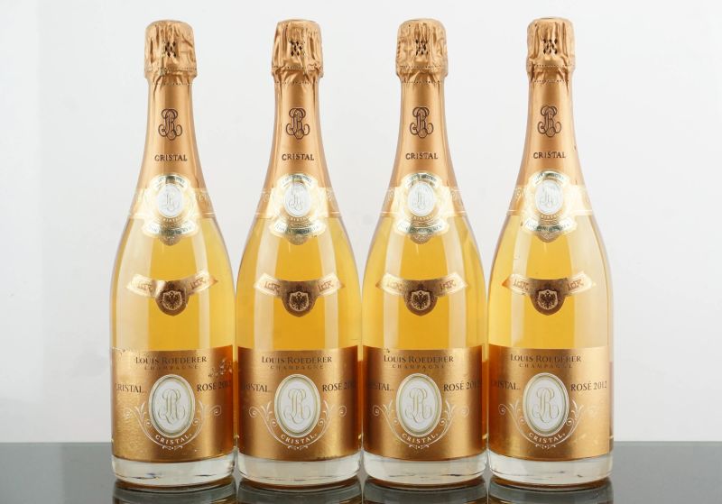 Cristal Ros&eacute; Louis Roederer 2012  - Auction AS TIME GOES BY | Fine and Rare Wine - Pandolfini Casa d'Aste