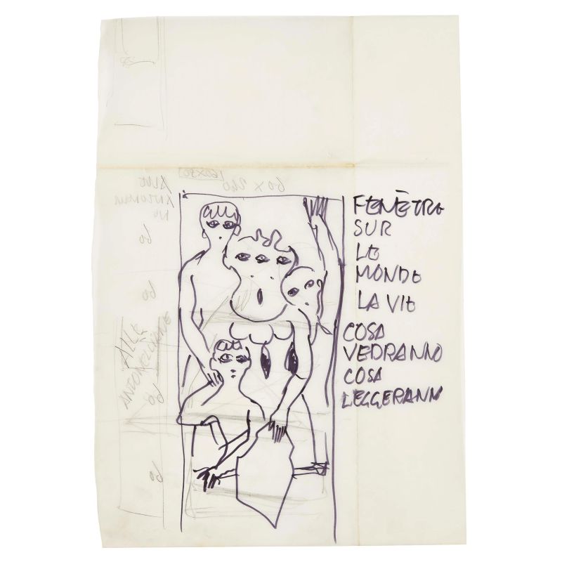Gio' Ponti : GIO' PONTI  - Auction ONLINE AUCTION | MODERN AND CONTEMPORARY ART - Pandolfini Casa d'Aste
