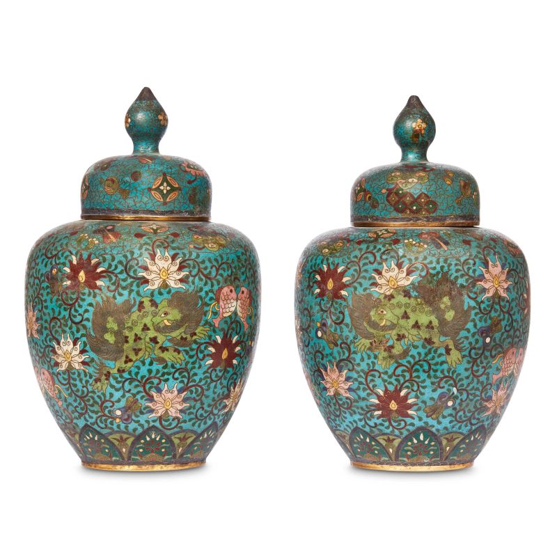 



COPPIA DI VASI, CINA, TARDA DINASTIA QING, SEC. XX  - Asta  Arte Orientale | 东方艺术 - Pandolfini Casa d'Aste