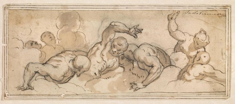 Scuola veronese, fine sec. XVI  - Auction Works on paper: 15th to 19th century drawings, paintings and prints - Pandolfini Casa d'Aste