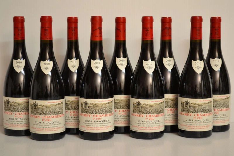 Gevrey-Chambertin Clos St. Jacques Domaine Armand Rousseau 2010  - Auction Finest and Rarest Wines  - Pandolfini Casa d'Aste