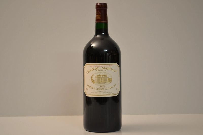 Chateau Margaux 2003  - Auction the excellence of italian and international wines from selected cellars - Pandolfini Casa d'Aste