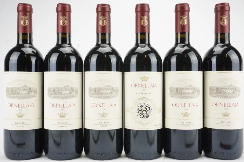      Ornellaia 2016   - Auction Il Fascino e l'Eleganza - A journey through the best Italian and French Wines - Pandolfini Casa d'Aste