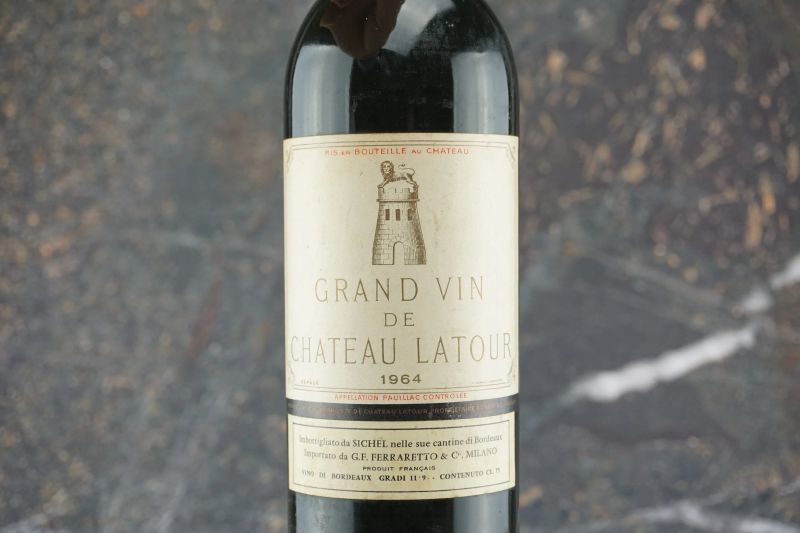 Ch&acirc;teau Latour 1964  - Auction Smart Wine 2.0 | Click & Drink - Pandolfini Casa d'Aste