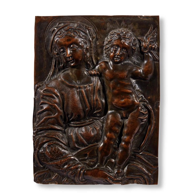 



Spain, 17th century, Virgin and Child, copper  - Auction PLAQUETTES, MEDALS, AND SMALL BRONZE SCULPTURES FROM THE COLLECTION OF MARIO SCAGLIA AND OTHER PROVENANCES - Pandolfini Casa d'Aste