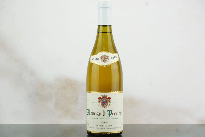Meursault-Perri&egrave;res Domaine J.-F. Coche Dury 2000  - Auction LA RAFFINATEZZA DELLA COMPLESSITA' - Fine and Rare Wine - Pandolfini Casa d'Aste