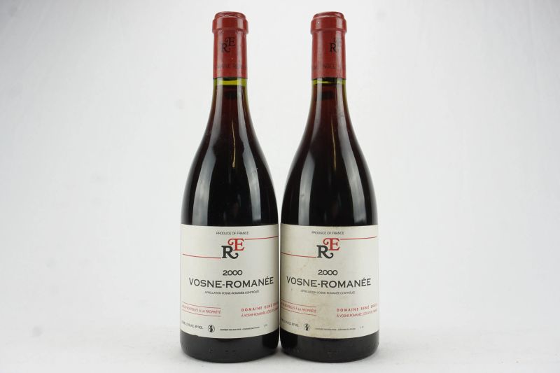      Vosne-Roman&eacute;e Domaine Ren&eacute; Engel 2000   - Asta L'Arte del Collezionare - Vini italiani e francesi da cantine selezionate - Pandolfini Casa d'Aste
