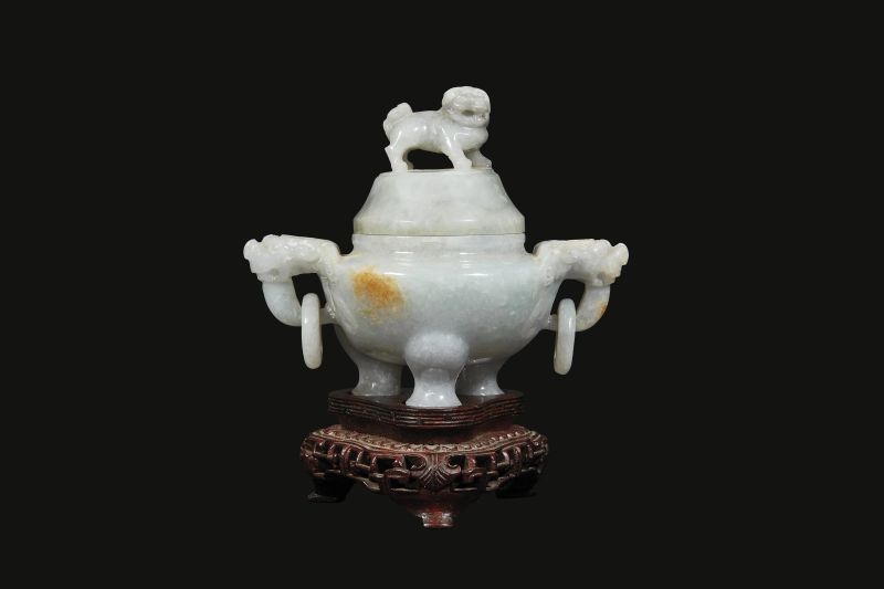 A TRIPOD INCENSIER, LATE QING DYNASTY CHINA, 19TH-20TH CENTURIES  - Auction ASIAN ART / &#19996;&#26041;&#33402;&#26415;   - Pandolfini Casa d'Aste