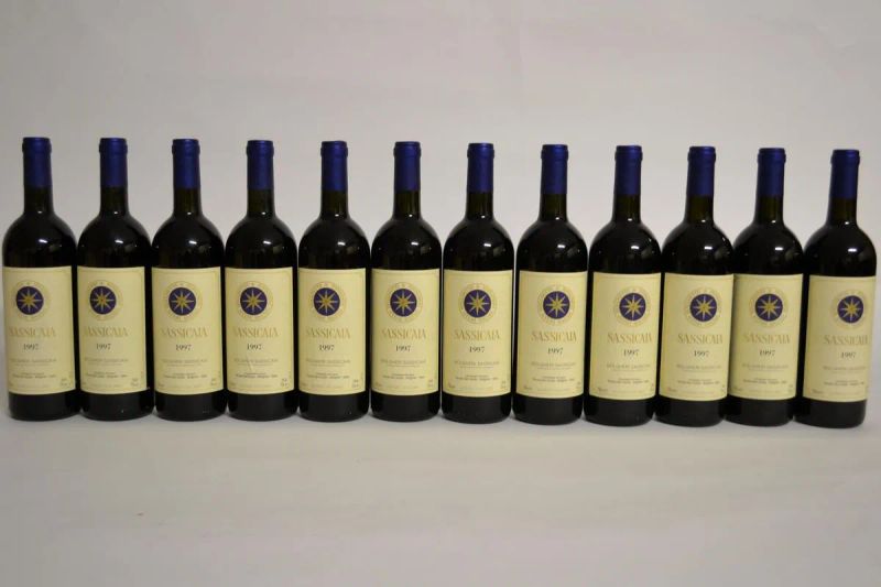 Sassicaia Tenuta San Guido 1997  - Asta PANDOLFINI PER EXPO 2015: VINI PREGIATI E DA COLLEZIONE - Pandolfini Casa d'Aste