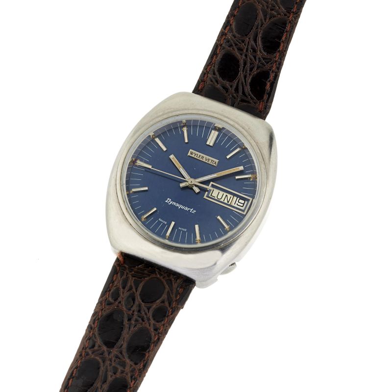 



WYLER VETTA DYNAQUARTZ STAINLESS STEEL WRISTWATCH  - Auction WATCHES - Pandolfini Casa d'Aste