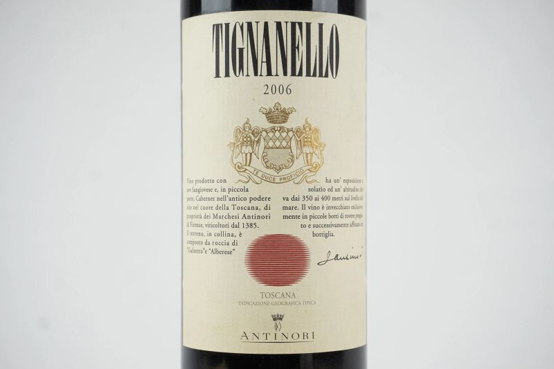 Tignanello Antinori  - Asta ASTA A TEMPO | Smart Wine - Pandolfini Casa d'Aste