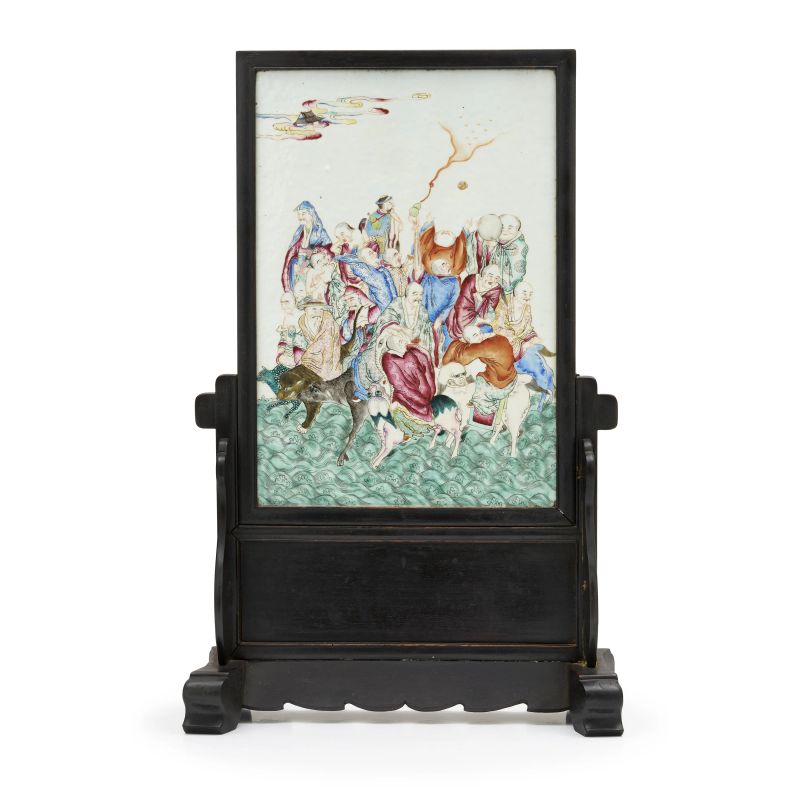 



TABLE SCREEN, CHINA, QING DYNASTY, 19TH CENTURY  - Auction Asian Art | 东方艺术 - Pandolfini Casa d'Aste