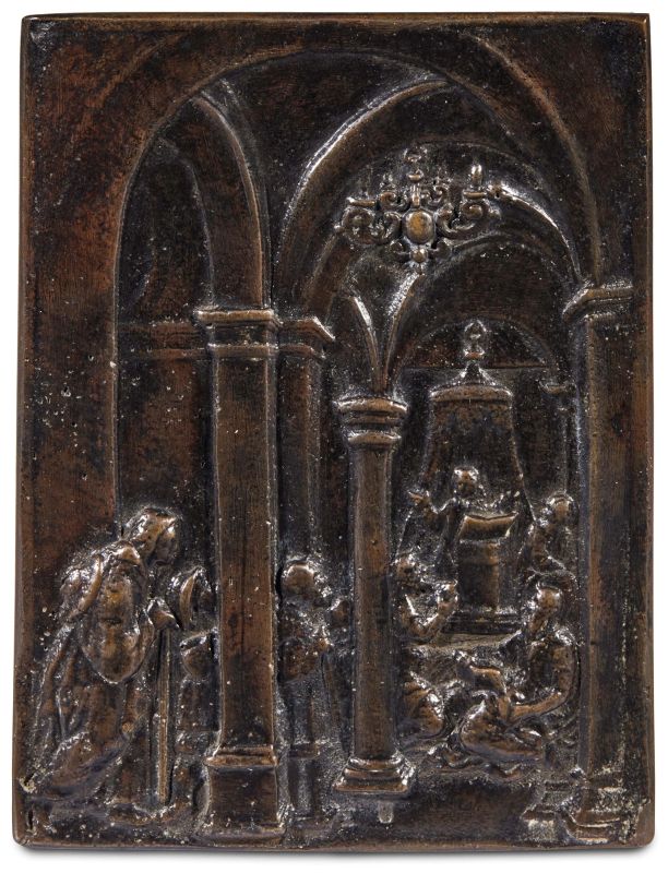 Augsburg, inizi secolo XVII  - Asta PLACCHETTE, MEDAGLIE, BRONZETTI - Pandolfini Casa d'Aste