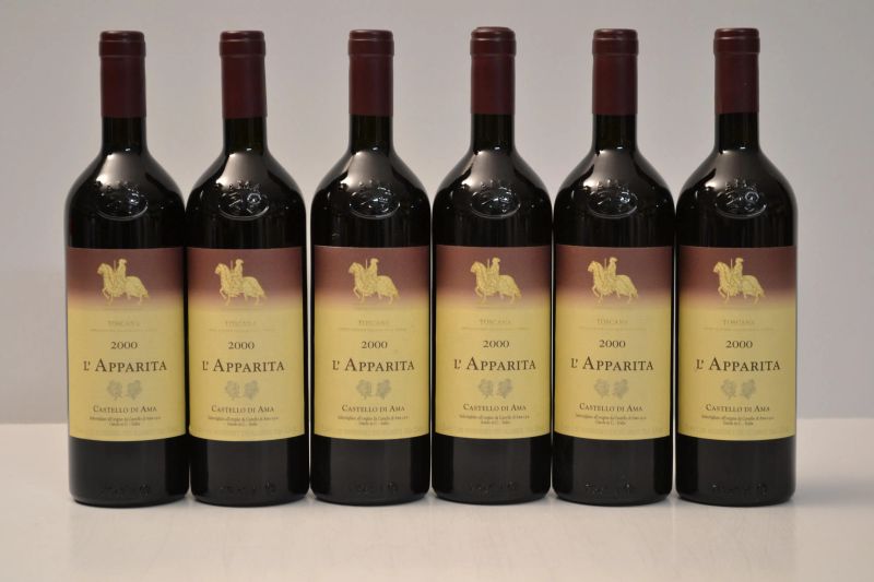 L'Apparita Castello di Ama 2000  - Auction the excellence of italian and international wines from selected cellars - Pandolfini Casa d'Aste